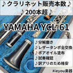 YAMAHA B♭クラリネットProfeshonal YCL-651 - メルカリ