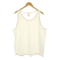 美品 2サイズ 24SS コモリ COMOLI サープラス タンクトップ 白 24SS COMOLI サープラス タンクトップ サイズ2 - メルカリ