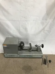 北見市発】山戸製作所 WOOD TURNING LATH YH-200 2012年製 シルバー 