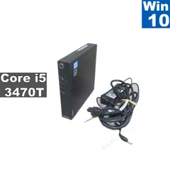 Lenovo ThinkCentre M72e Tiny【Core i5 3470T】　【Windows10 Pro】MS 365 Office Web／小型／長期保証 [96644]のサムネイル