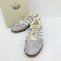 adidas アディダス CAROLINE HU キャロライン フウ SAMBA OG サンバ スニーカー シューズ レディース 23.5cm シルバー系 靴 DF19462■
