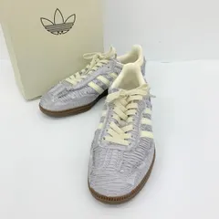 adidas アディダス CAROLINE HU キャロライン フウ SAMBA OG サンバ スニーカー シューズ レディース 23.5cm シルバー系 靴 DF19462■