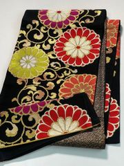 帯9406 ○高級 正絹 片面全通 リバーシブル 袋帯 - メルカリ