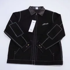 【XLサイズ】アトモス atmos キャンバス ワークジャケット MAT-JK-0024 ブラックのサムネイル