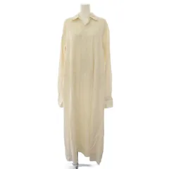 ジュンヤワタナベ JUNYA WATANABE COMME des GARÇONS シャツ ワンピース ロング 長袖 リネン S アイボリー JG-O045 /BMのサムネイル