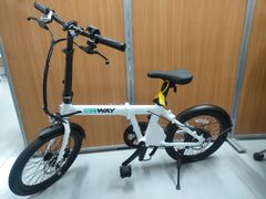 リユース品】折りたたみ電動アシスト自転車 ERWAY A02 グレー - メルカリ