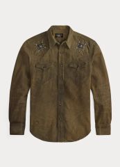 RRL スタッズ デニムシャツ Double RL - メルカリ
