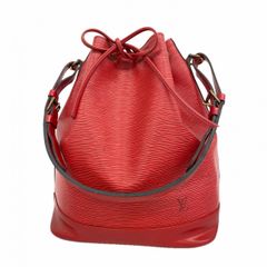 LOUIS VUITTON ルイヴィトン エピ ショルダーバッグ 巾着 レッド