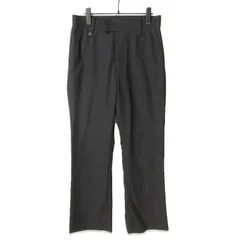 美品 JUHA ユハ スラックス 10110802 ウールトラウザーズ 日本製 ブラック 黒 1 27113967のサムネイル