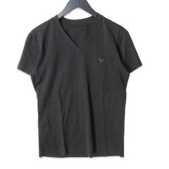 1PIU1UGUALE3 Vネック Tシャツ ブラック - メルカリ