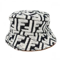 10F216 FENDI フェンディ ズッカ柄 バケットハット S 55cm 入手困難！レア商品】FENDI ズッカ柄 バケットハット M - メルカリ