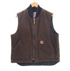 USA製 Carhartt フェードダックベスト#848 - メルカリ
