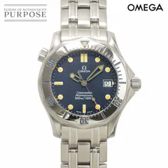 オメガ OMEGA シーマスター プロフェッショナル 2562 80 ボーイズ 腕時計 デイト ネイビー クォーツ ウォッチ Seamaster 90321220のサムネイル