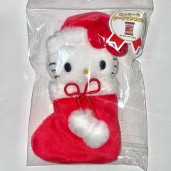 キティ ぬいぐるみ クリスマスメッセージプレート トナカイブルー