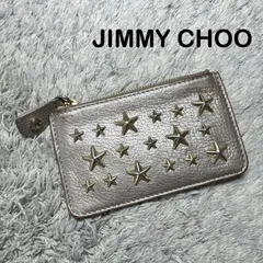 JIMMY CHOO ジミーチュウ フラグメントケース コインケース 小銭入れ 小物入れ スタッズ レザーのサムネイル