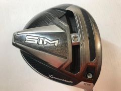 テーラーメイド SIM ドライバー 10.5度 ヘッドのみ ヘッドカバー有