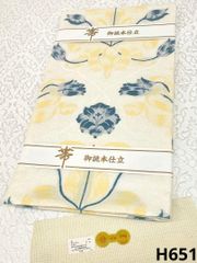 スリーシーズン 西陣織 洒落袋帯 新品未使用品 軽い透け感 正絹 六通 H651 スリーシーズン 西陣織 洒落袋帯 新品未使用品 軽い透け感 正絹 六通