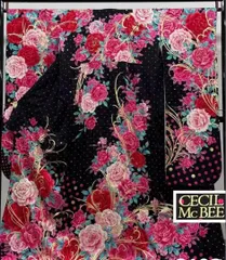 ブランド振袖 CECIL McBEE 金彩 パールトーン加工済 MO3720のサムネイル