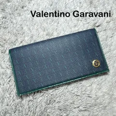 Valentino Garavani ヴァレンティノガラバーニ 長財布 総柄 レザー ゴールドロゴのサムネイル