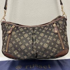 新品タグ付 russet ラシット 2WAY ショルダーバッグ 日本製 ベージュ