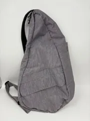 ◆ヘルシーバックバッグ ワンショルダーバッグ ボディバッグ グレー系 Sサイズ 中古◆21851★のサムネイル