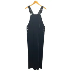 ユナイテッドアローズ UNITED ARROWS 1526-144-3605 オーバーオール サロペット ベルベット生地 36 紺 ネイビーのサムネイル