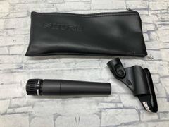 SHURE SM57 ダイナミックマイク 本体 マイクホルダー付 - メルカリ