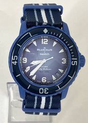 訳有完動品 スウォッチ Blancpain Antarctic Ocean 換付 - メルカリ