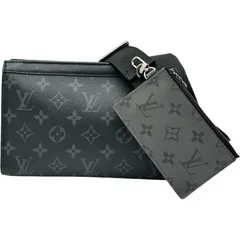 ルイ・ヴィトン LOUIS VUITTON ガストン・ウェアラブル ウォレット M81124 ブラック モノグラム・エクリプス メンズ ショルダーバッグのサムネイル