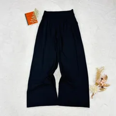 日本製 Chacott BLANCE チャコット ワイドシルエット ヨガパンツ レオタード ストレッチ ブラック レディースのサムネイル