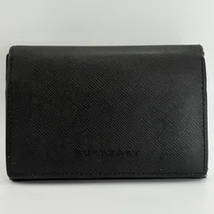 BURBERRY バーバリー 名刺入れ カードケース ノバチェック 黒 ブラックのサムネイル
