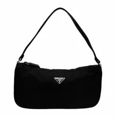PRADA プラダ ミニハンドバッグ 三角プレート トライアングルロゴ ケース ナイロン テスート ポコノ 【中古】
