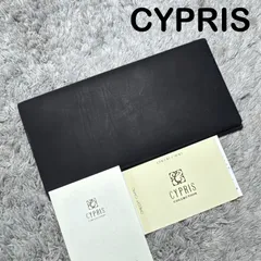 【ほぼ未使用】CYPRIS キプリス 長財布 本革 上質レザー レーニアカーフ ブラックのサムネイル