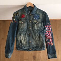 ZADIG&VOLTAIRE 刺繍デニム ジャケット ザディグエヴォルテール - メルカリ