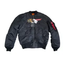 【未使用品】ALPHA INDUSTRIES フライトジャケット タグ付き アメリカ製 XLサイズ　　M80610-9