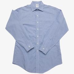 16 1/2-33/XL〜XXL相当】ブルックスブラザーズ ホワイト 無地 長袖