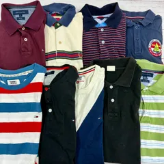 S955★ メンズ TOMMY HILFIGER まとめ9点セット トップス トミーフィルフィガーのサムネイル