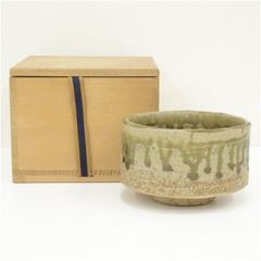 未使用】伊羅保 茶碗 共箱あり 抹茶碗 - メルカリ