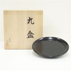 大円盆　新品　未使用　木製　真塗　本漆　手塗 大円盆 新品 未使用 木製 真塗 本漆 手塗 - メルカリ