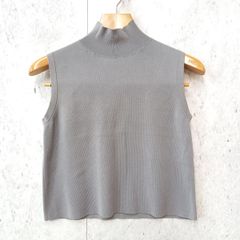 PLEATS PLEASE ハイネックノースリーブ カットソー グレー3 - メルカリ