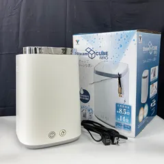 【値下げ交渉可能】2020年製 YAMAZEN 山善 スチーム加湿器 KS-J21 ホワイト 2.4L 箱付属 動作確認済み 生活家電のサムネイル