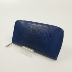 レアカラー 箱 袋付 ルイヴィトン 長財布 シアン エピ ジッピー