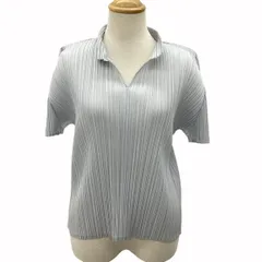 ISSEY MIYAKE イッセイミヤケ PLEATS PLEASE カットソー SIZE 3 PP55-JK105 グレーのサムネイル