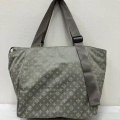5215　【美品】　russet ラシット　トラベルシリーズ　軽量　ナイロントートバッグ　CE-1306　グレー　ボストンバッグ　旅行用バッグ　トートバッグ　大きめトート　大容量　モノグラム　レディース　ポケット多数　大きめのサムネイル