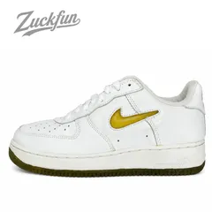 NIKE AIR FORCE 1 LOW JSW エア フォース 1 ロー カット ジュエルスウォッシュ ホワイト ブラウン 白 レディース ナイキ スニーカー 24.5 cm U06735