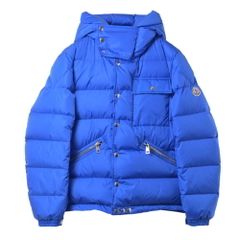 MONCLER ダウンジャケット ブルー - メルカリ