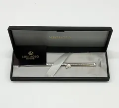 【現状品】MIKIMOTO ミキモト パール付き ボールペン ゴルフクラブモチーフ ツイスト式のサムネイル