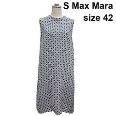 S Max Mara ノースリーブワンピース チェック柄 - メルカリ