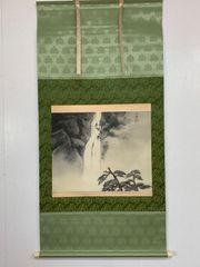 掛け軸】137 狩野友甫（宴信）「鶴図」 花鳥 江戸時代中期 #茶掛 #掛軸