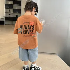 tシャツ キッズ 男の子 子供服 子供 Tシャツ 半袖Tシャツ トップス 夏 110cm 120cm 130cm 140cm 150cm 160cm 170cm CBX619P033のサムネイル